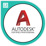 AutoCAD Certified Professional -leima